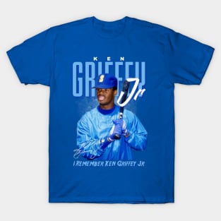 Ken Griffey Jr The Kid Basketball Legend Original Aesthetic Tribute 〶 T-Shirt